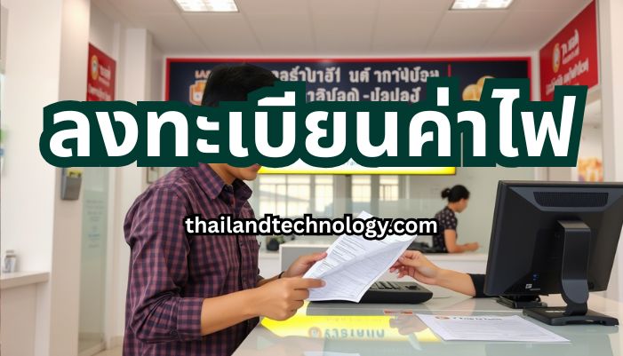 ลงทะเบียนค่าไฟ