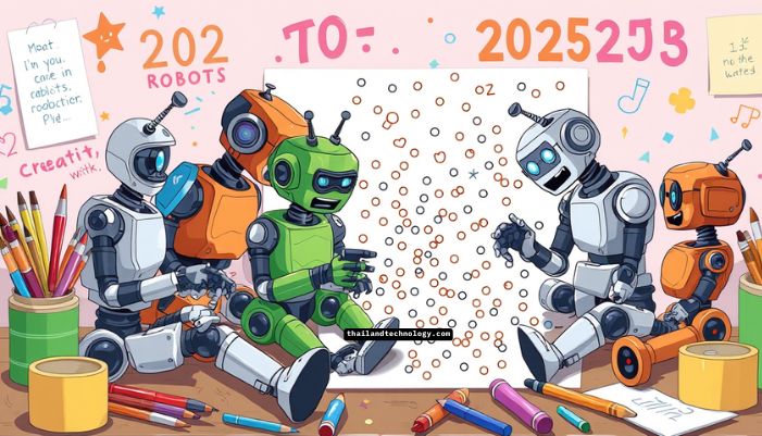 robots dot to dot nattapong