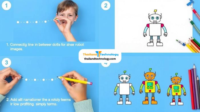 robots dot to dot nattapong 
