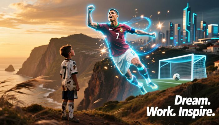 Cristiano Ronaldo youth idol
